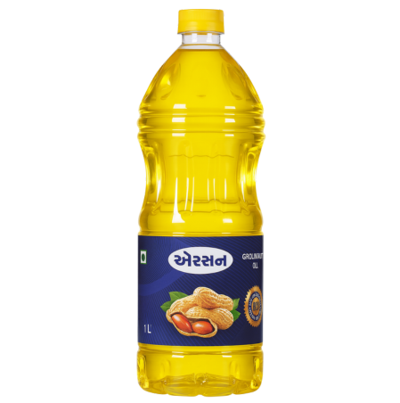 Groundnut Oil, 1 Litre Bottle